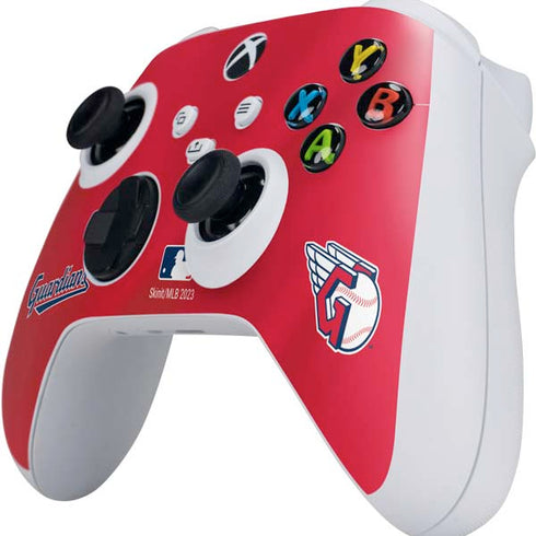 MLB Cleveland Guardians Alternate Road Jersey Xbox Series S Controller Skin