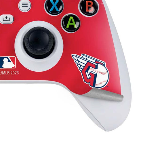 MLB Cleveland Guardians Alternate Road Jersey Xbox Series S Controller Skin