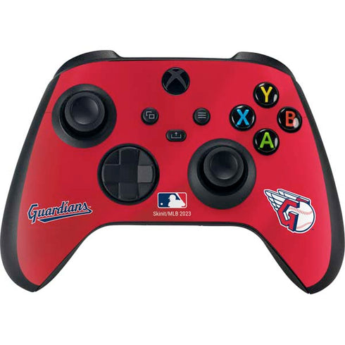 MLB Cleveland Guardians Alternate Road Jersey Xbox Series X Controller Skin