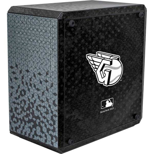 MLB Cleveland Guardians Dark Wash Cooler Master MasterBox Q300L Mini Tower Skin
