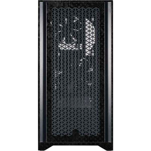 MLB Cleveland Guardians Dark Wash Corsair 4000D Tempered Glass Mid-Tower ATX Case Skin