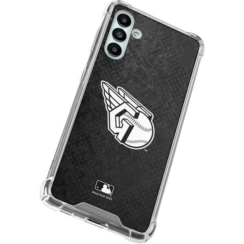 MLB Cleveland Guardians Dark Wash Galaxy A13 5G Clear Case