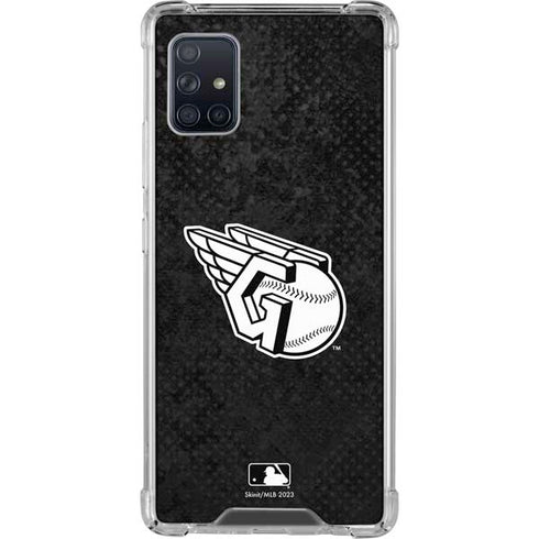 MLB Cleveland Guardians Dark Wash Galaxy A51 5G Clear Case