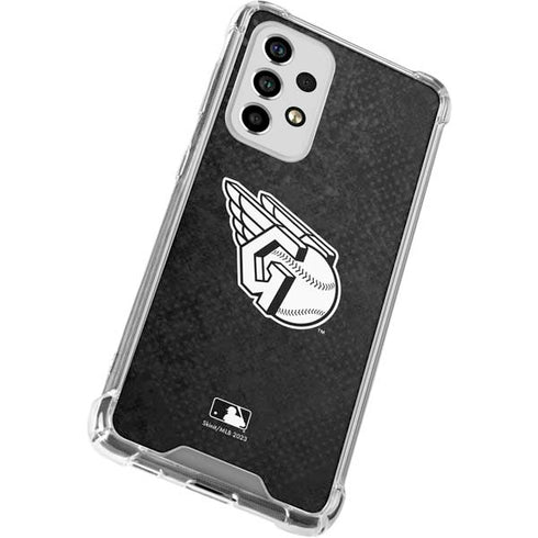 MLB Cleveland Guardians Dark Wash Galaxy A53 5G Clear Case