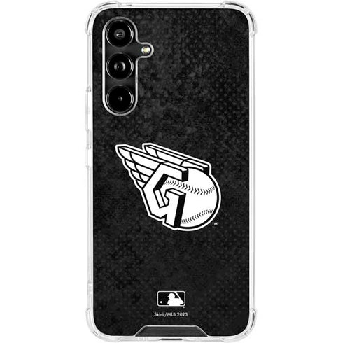 MLB Cleveland Guardians Dark Wash Galaxy A54 5G Clear Case