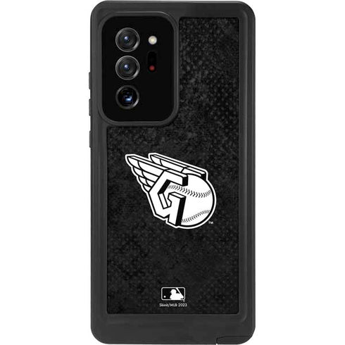 MLB Cleveland Guardians Dark Wash Galaxy Note20 Ultra 5G Waterproof Case