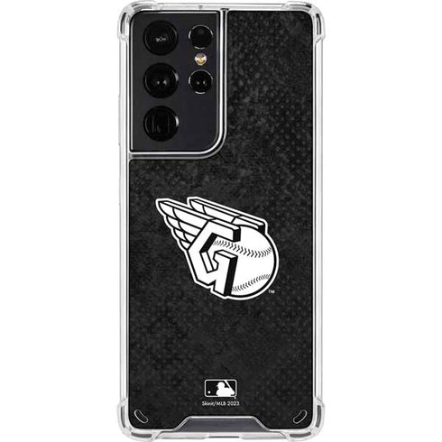 MLB Cleveland Guardians Dark Wash Galaxy S21 Ultra 5G Clear Case