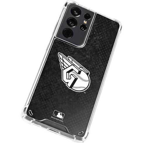 MLB Cleveland Guardians Dark Wash Galaxy S21 Ultra 5G Clear Case
