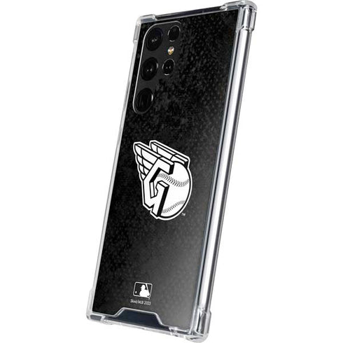 MLB Cleveland Guardians Dark Wash Galaxy S22 Ultra Clear Case