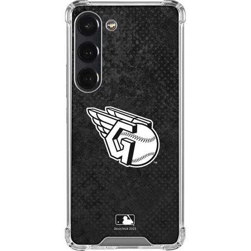 MLB Cleveland Guardians Dark Wash Galaxy S23 Clear Case