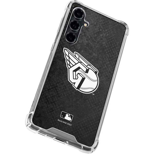 MLB Cleveland Guardians Dark Wash Galaxy S23 FE Clear Case
