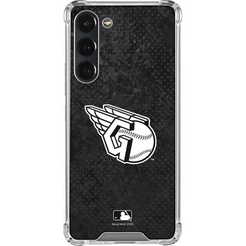 MLB Cleveland Guardians Dark Wash Galaxy S23 Plus Clear Case