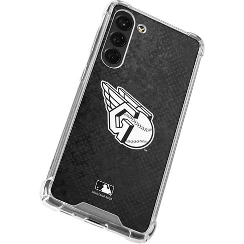 MLB Cleveland Guardians Dark Wash Galaxy S23 Plus Clear Case