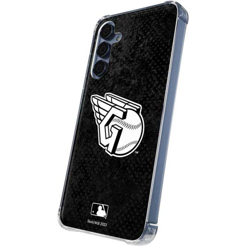 MLB Cleveland Guardians Dark Wash Galaxy S24 Clear Case