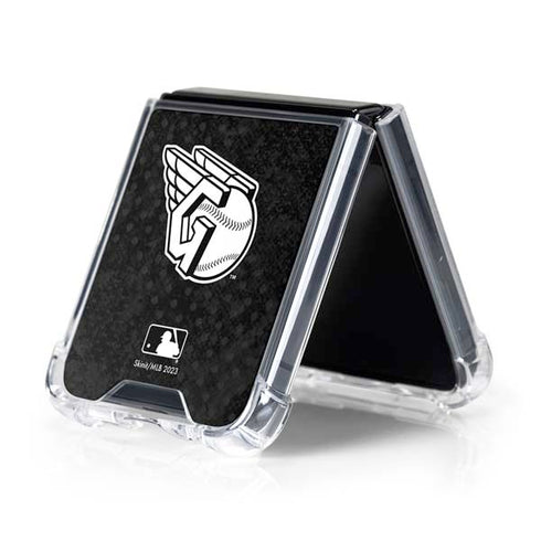 MLB Cleveland Guardians Dark Wash Galaxy Z Flip5 5G Clear Case