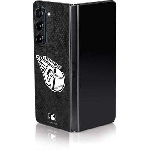 MLB Cleveland Guardians Dark Wash Galaxy Z Fold5 5G Skin