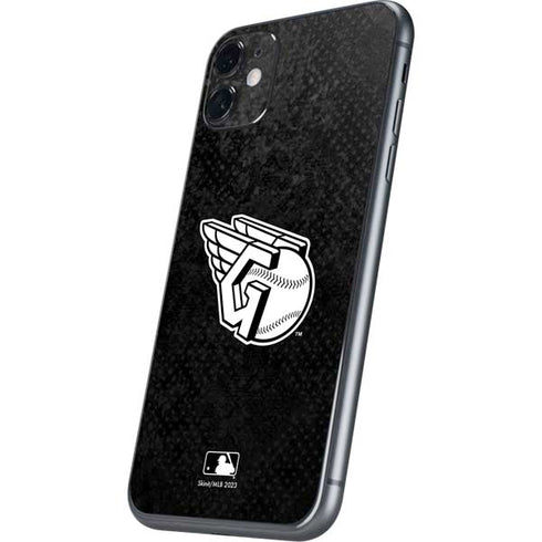 MLB Cleveland Guardians Dark Wash iPhone 11 Skin