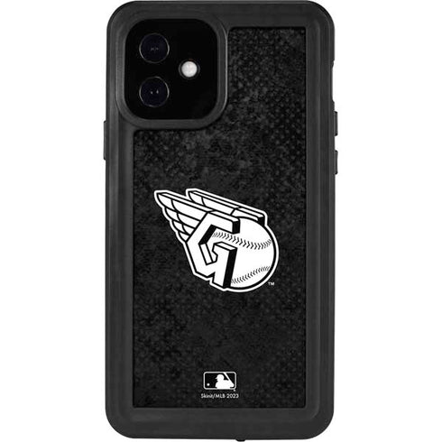 MLB Cleveland Guardians Dark Wash iPhone 12 Waterproof Case