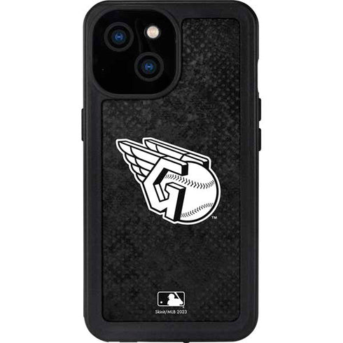 MLB Cleveland Guardians Dark Wash iPhone 13 Mini Waterproof Case