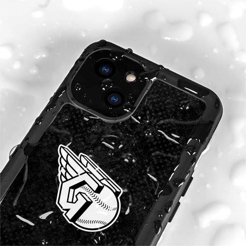 MLB Cleveland Guardians Dark Wash iPhone 13 Mini Waterproof Case