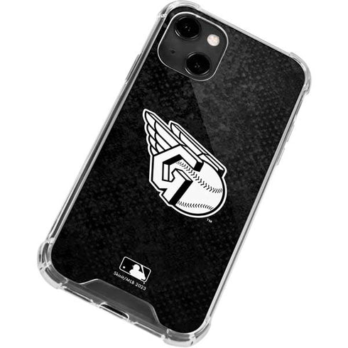 MLB Cleveland Guardians Dark Wash iPhone 14 Clear Case