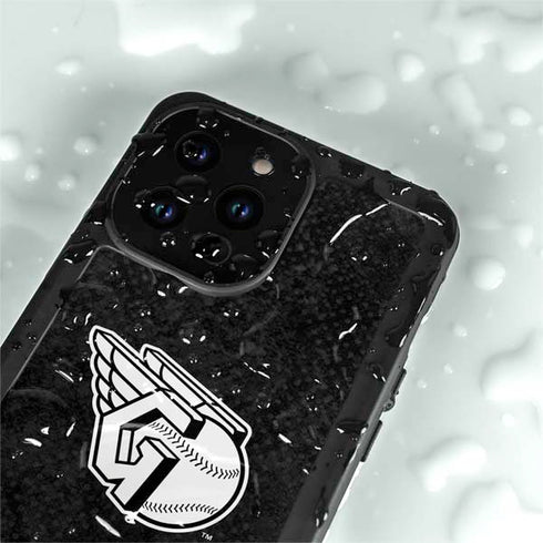 MLB Cleveland Guardians Dark Wash iPhone 14 Pro Max Waterproof Case