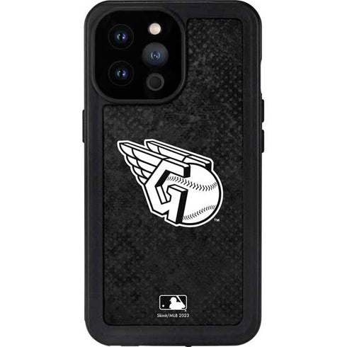 MLB Cleveland Guardians Dark Wash iPhone 14 Pro Max Waterproof Case