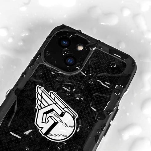 MLB Cleveland Guardians Dark Wash iPhone 15 Waterproof Case