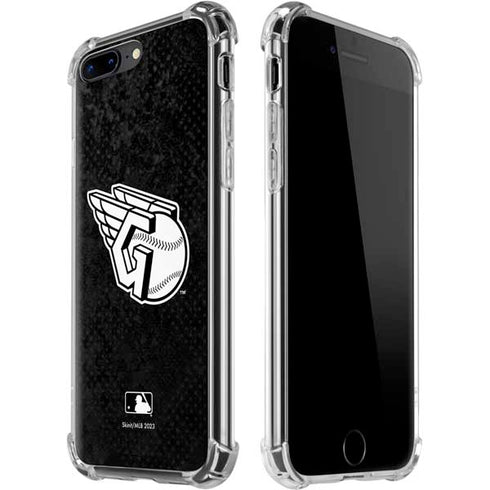 MLB Cleveland Guardians Dark Wash iPhone 7/8 Plus Clear Case