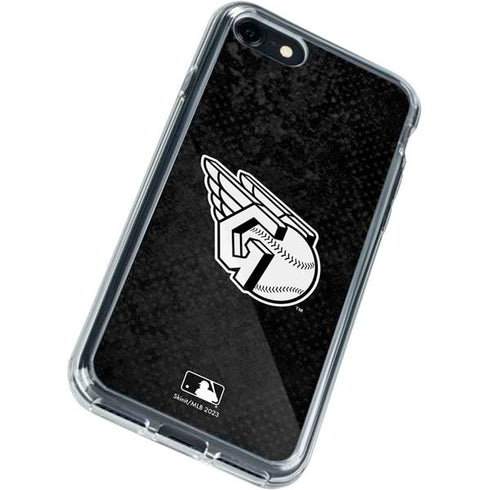 MLB Cleveland Guardians Dark Wash iPhone SE (2nd & 3rd Gen) Clear Case