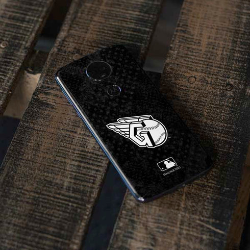 MLB Cleveland Guardians Dark Wash Moto E5 Plus Skin