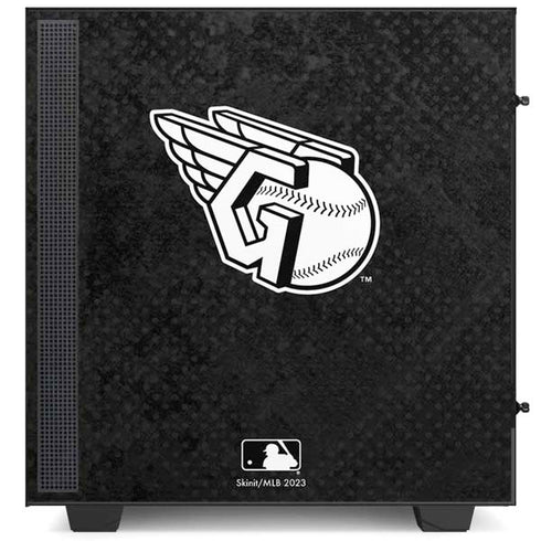 MLB Cleveland Guardians Dark Wash NZXT H510 Compact ATX Mid-Tower Case Skin