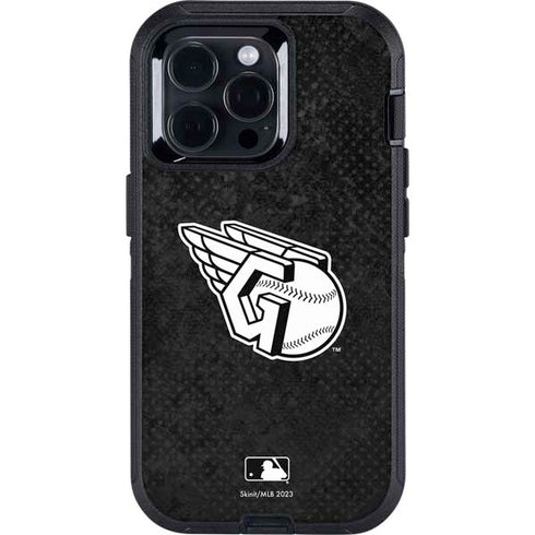 MLB Cleveland Guardians Dark Wash Otterbox Defender iPhone Skin