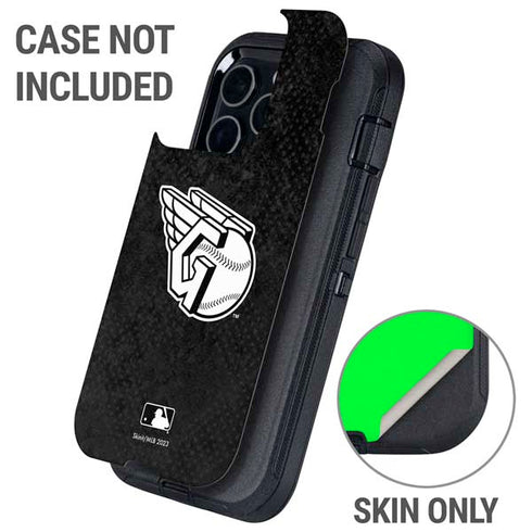 MLB Cleveland Guardians Dark Wash Otterbox Defender iPhone Skin