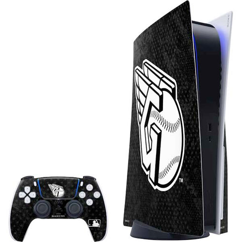 MLB Cleveland Guardians Dark Wash PS5 Bundle Skin