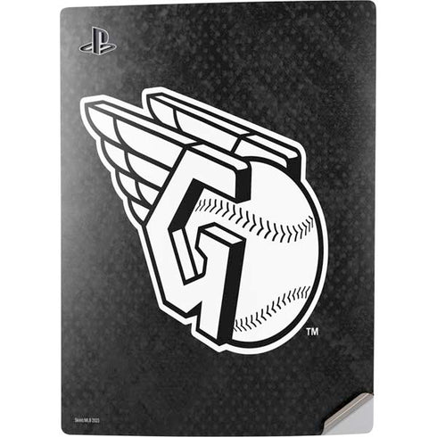 MLB Cleveland Guardians Dark Wash PS5 Digital Edition Console Skin