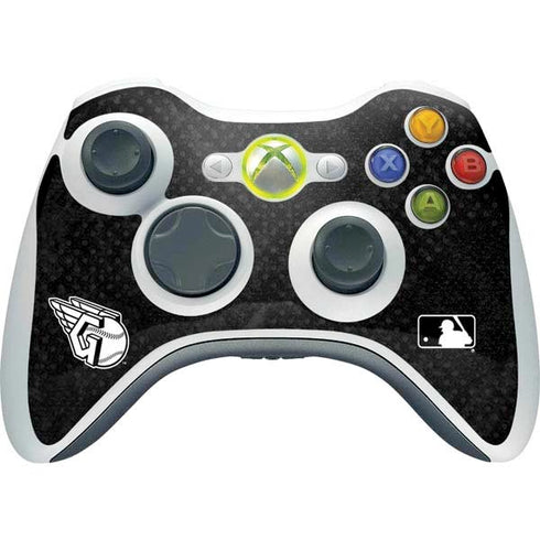 MLB Cleveland Guardians Dark Wash Xbox 360 Wireless Controller Skin