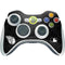 MLB Cleveland Guardians Dark Wash Xbox 360 Wireless Controller Skin