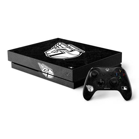 MLB Cleveland Guardians Dark Wash Xbox One X Bundle Skin