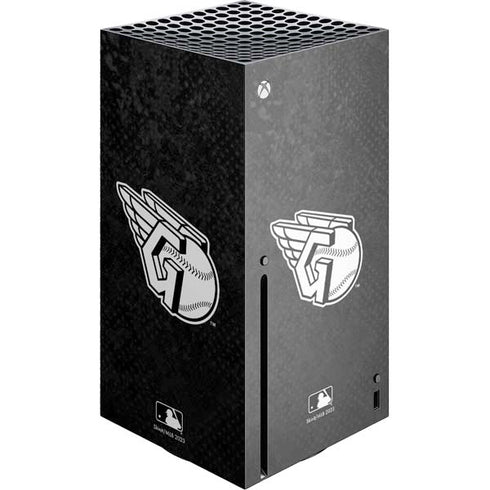MLB Cleveland Guardians Dark Wash Xbox Series X Console Skin
