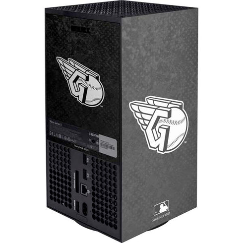 MLB Cleveland Guardians Dark Wash Xbox Series X Console Skin