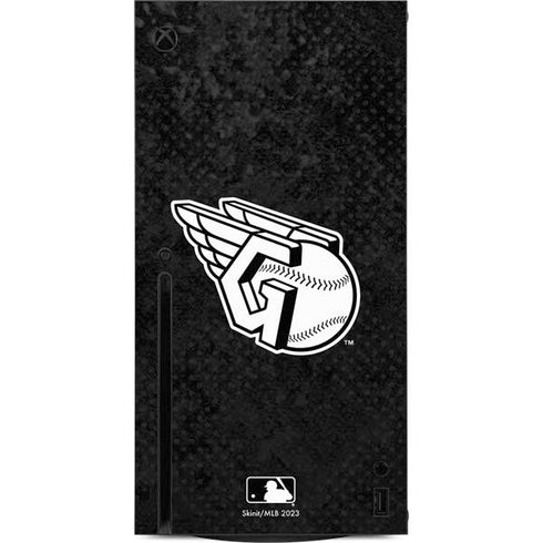 MLB Cleveland Guardians Dark Wash Xbox Series X Console Skin