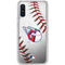MLB Cleveland Guardians Game Ball Galaxy A10e Clear Case