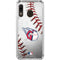 MLB Cleveland Guardians Game Ball Galaxy A30 Clear Case