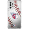 MLB Cleveland Guardians Game Ball Galaxy A53 5G Clear Case