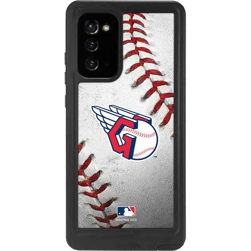 MLB Cleveland Guardians Game Ball Galaxy Note20 5G Waterproof Case