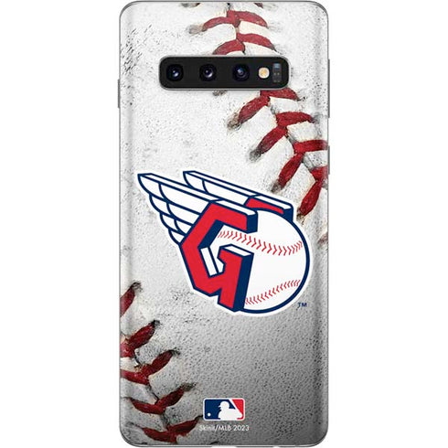 MLB Cleveland Guardians Game Ball Galaxy S10 Skin