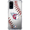MLB Cleveland Guardians Game Ball Galaxy S20 FE Clear Case