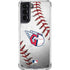 MLB Cleveland Guardians Game Ball Galaxy S21 5G Clear Case