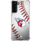 MLB Cleveland Guardians Game Ball Galaxy S21 FE Clear Case